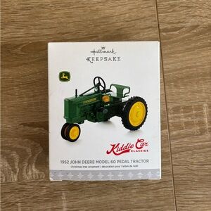 Hallmark Keepsake "Kiddie Car Classics" ornament 1952 John Deere tractor